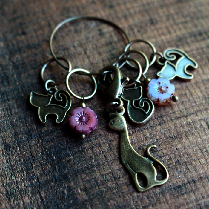 NNK press Forest Animal Stitch Markers