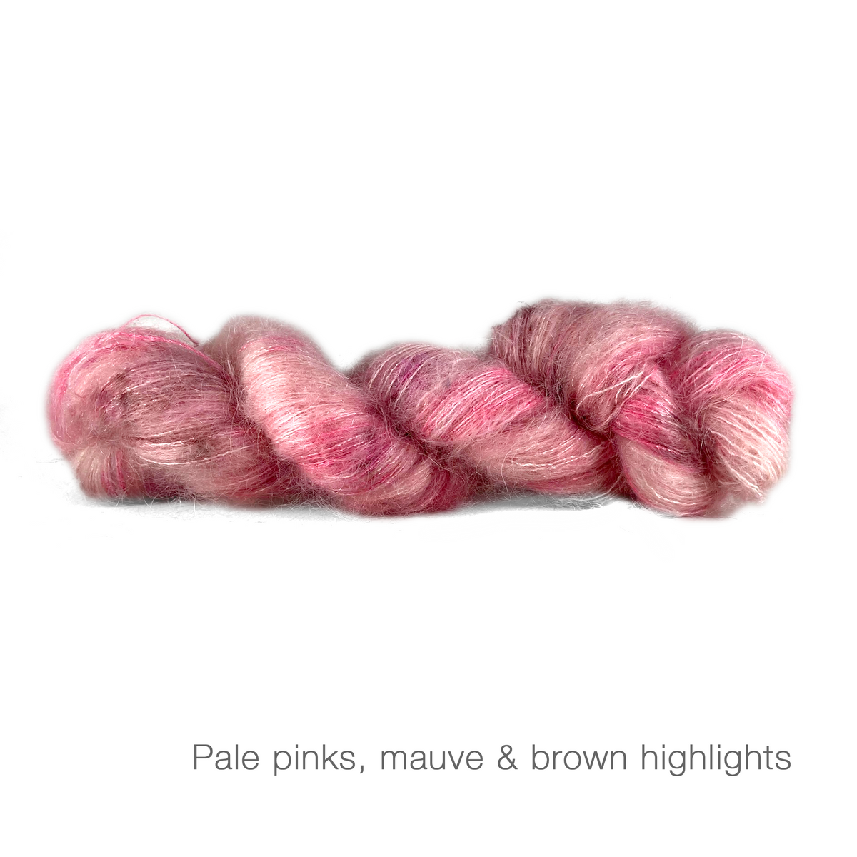 Inspire a Mind Hand-Dyed Yarn Superkid Mohair/Silk (Hygge)