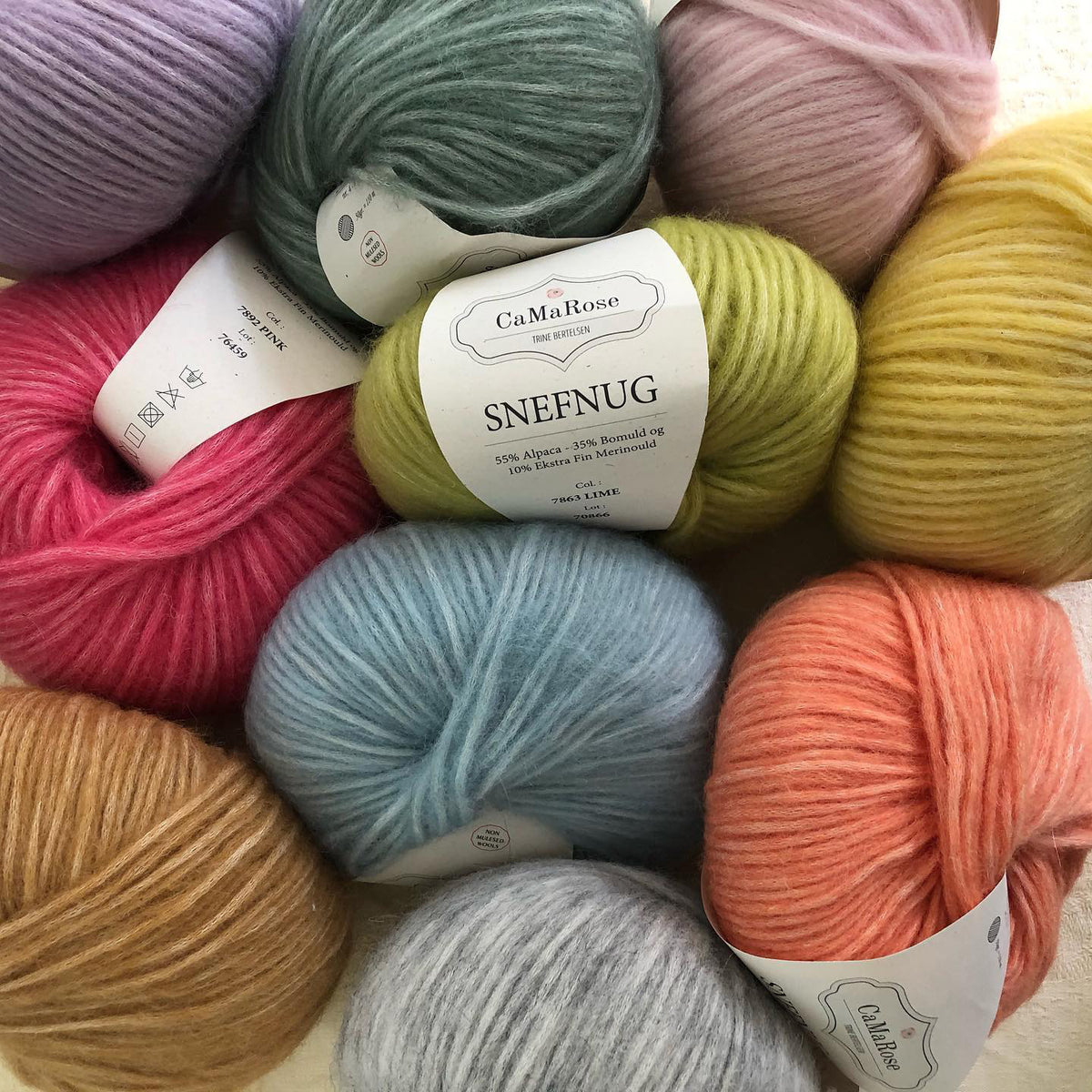 CaMaRose SnefnugAlpaca, Merino Wool & Cotton