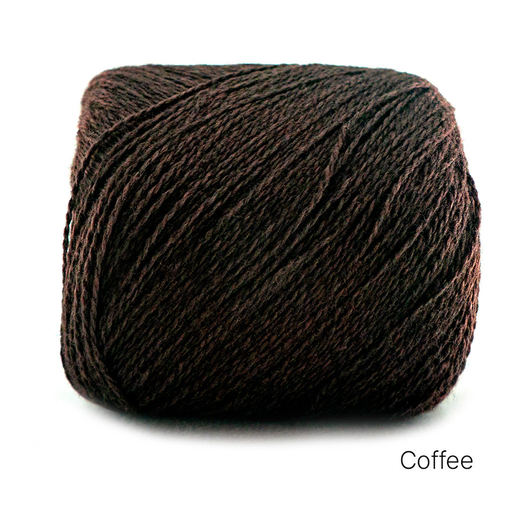 019 - Gordita dark brown chunky ecological merino wool