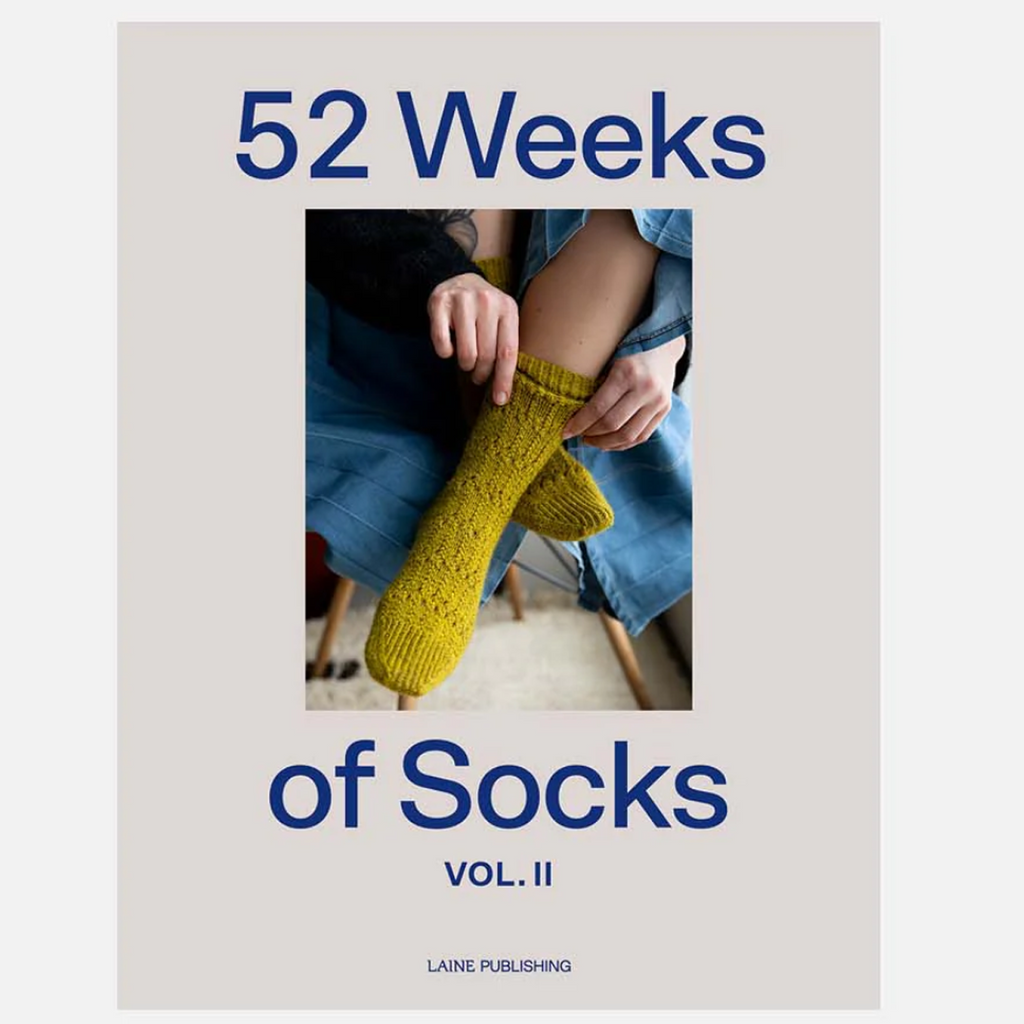 [書籍] Laine 52 Weeks of Socks vol. I & II 52 Weeks of Socks, Vol. II from Laine Publishing | Printed Book