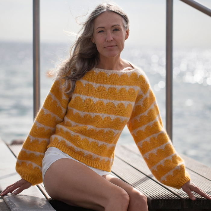Anne Ventzel: Robinia Sweater  |   Ravelry Download