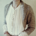 Biston Cardigan by Mercedes Tarasovich knitted in Brooklyn Tweed Loft