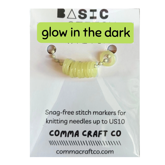 Basic Stitch Set - Snag-Free Silicone Stitch Markers