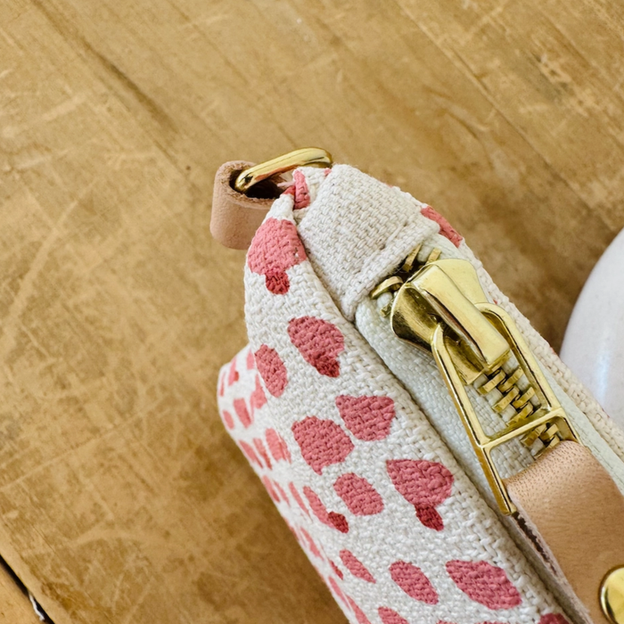 Erin Flett   |  Wristlet Berry Blush Double Dot Ellie Bag