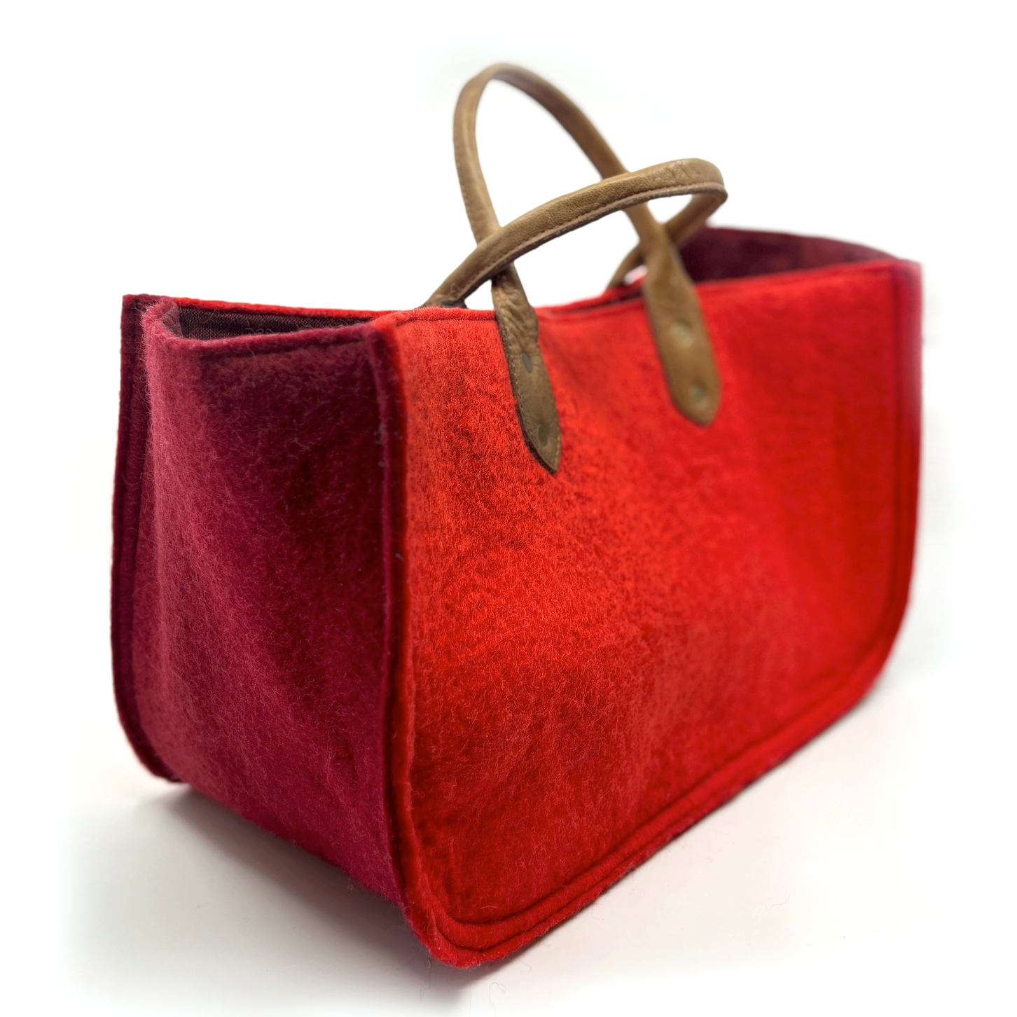 Fibres of Life Soft Felt Wool Yarn Bag