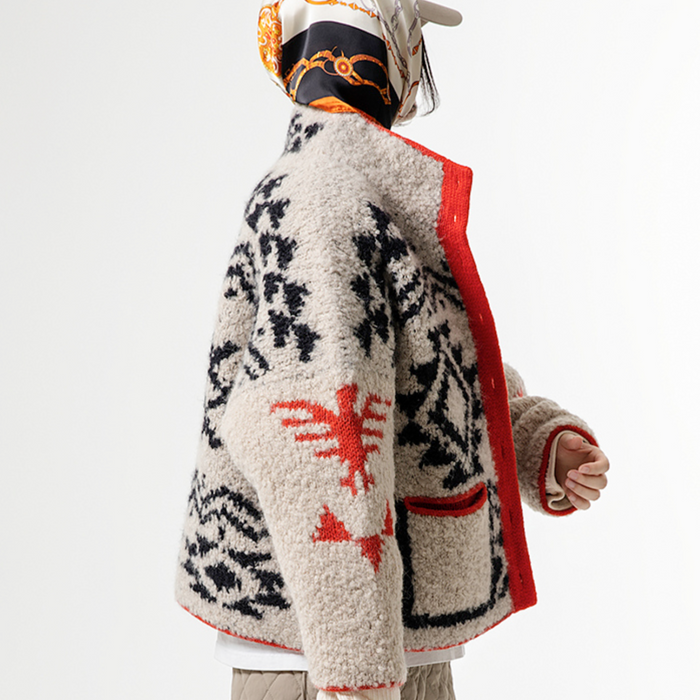 Grey Level Knitter: Winter Chunky Jacket | Ravelry PDF