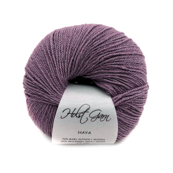 Holst Haya, Baby Alpaca, Mulberry Silk, Yak, Blixen color