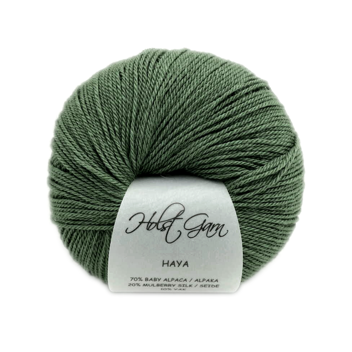 Holst Haya, Baby Alpaca, Mulberry Silk, Yak, Liberty color