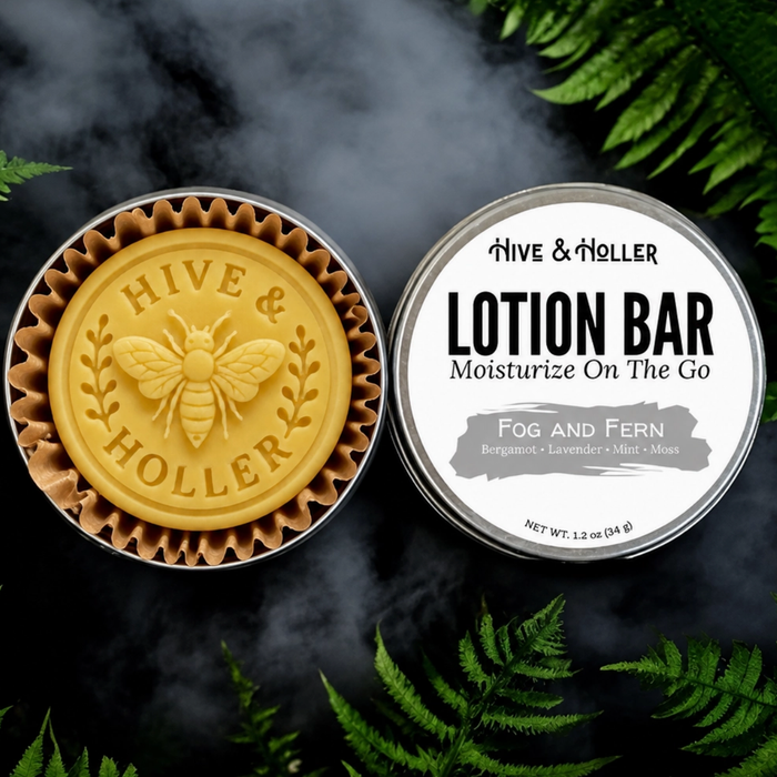 Bibliotheca Solid Lotion Bar  |  Hive and Holler