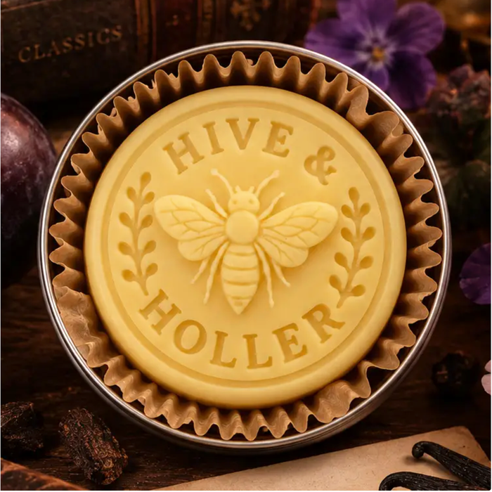 Fresh Lilacs Solid Lotion Bar  |  Hive and Holler
