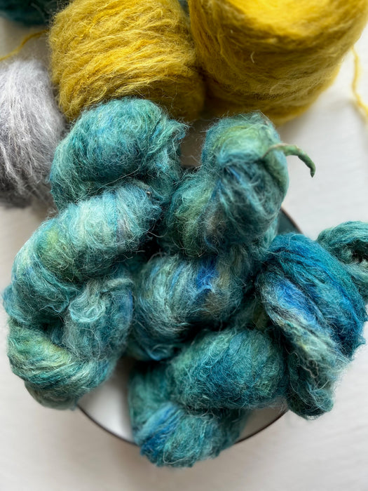 Hand-Dyed DK Baby Suri Alpaca & Merino