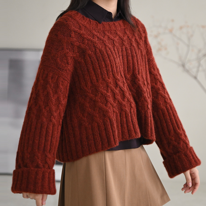Irene Lin: Rima Sweater  |  Ravelry PDF