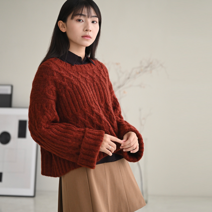 Irene Lin: Rima Sweater  |  Ravelry PDF
