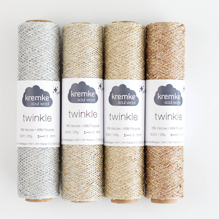 Twinkle -  Metal Fiber Sparkles (Nubby Texture)