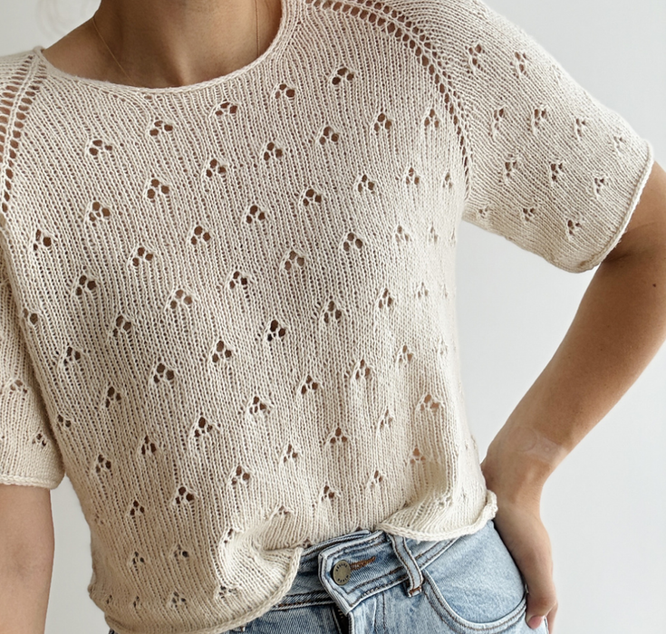 Kolibri: Lillie Tee  | Ravelry PDF