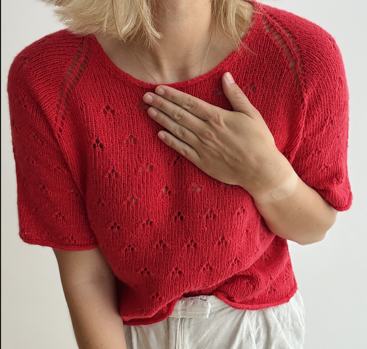 Kolibri: Lillie Tee  | Ravelry PDF