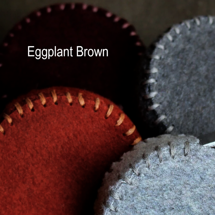 NNK- Hand-Stitched Wool-Blend Felt Tape Measure