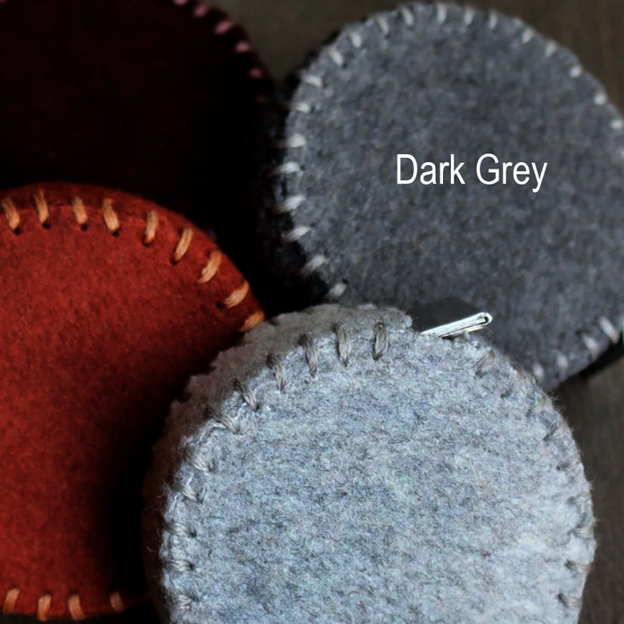NNK- Hand-Stitched Wool-Blend Felt Tape Measure