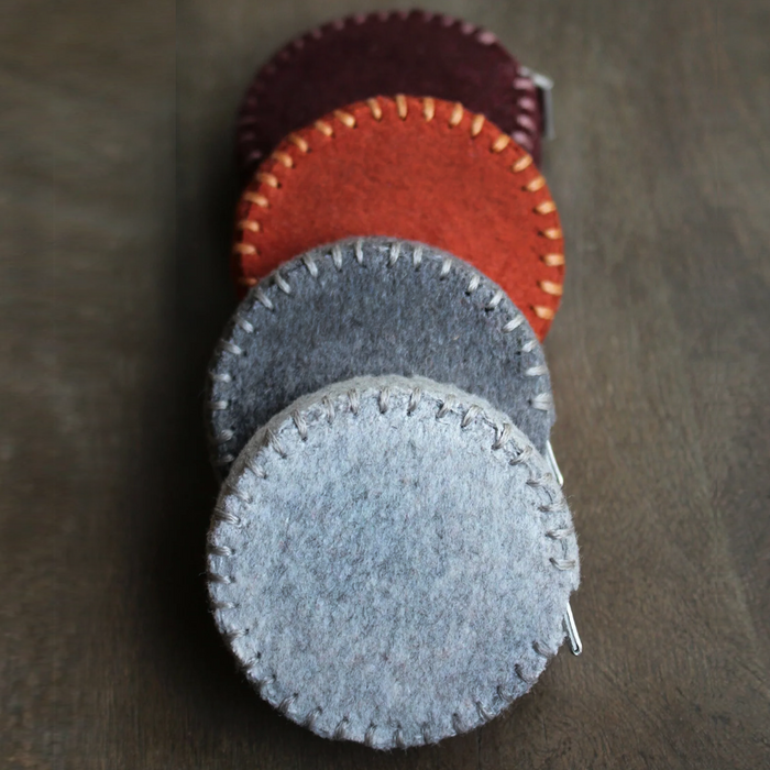 NNK- Hand-Stitched Wool-Blend Felt Tape Measure