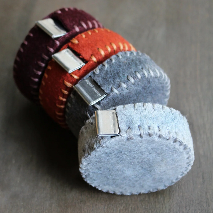 NNK- Hand-Stitched Wool-Blend Felt Tape Measure