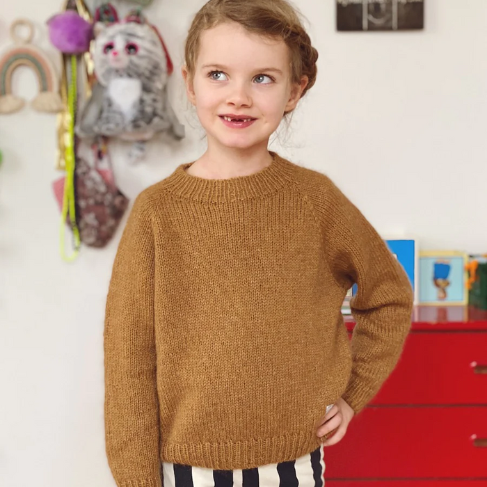 Pattern: PetiteKnit  |  No Frills Sweater Junior(Printed)