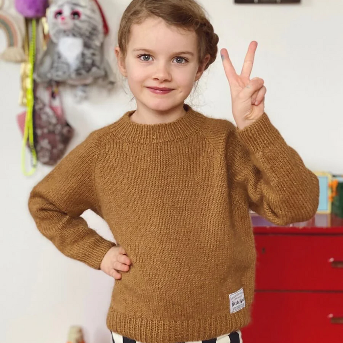 Pattern: PetiteKnit  |  No Frills Sweater Junior(Printed)