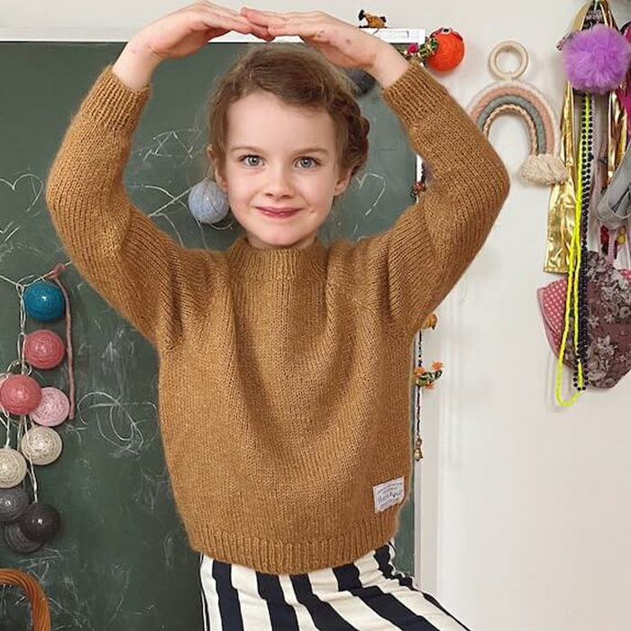 Pattern: PetiteKnit  |  No Frills Sweater Junior(Printed)