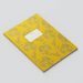 A Beautiful notepad with yellow watercolour designs by Dee Hardwicke.