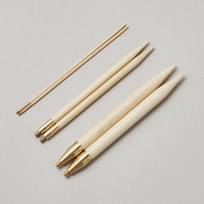 Shirotake Premium Set 2 - Interchangeable Circular Needle Set, 12.5 cm/ 11 sizes