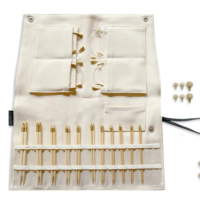 Shirotake Premium Set 2 - Interchangeable Circular Needle Set, 12.5 cm/ 11 sizes