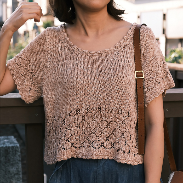 Irene Lin: Shona Top |  Ravelry PDF
