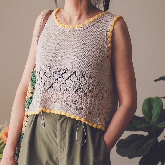 Irene Lin: Shona Top |  Ravelry PDF