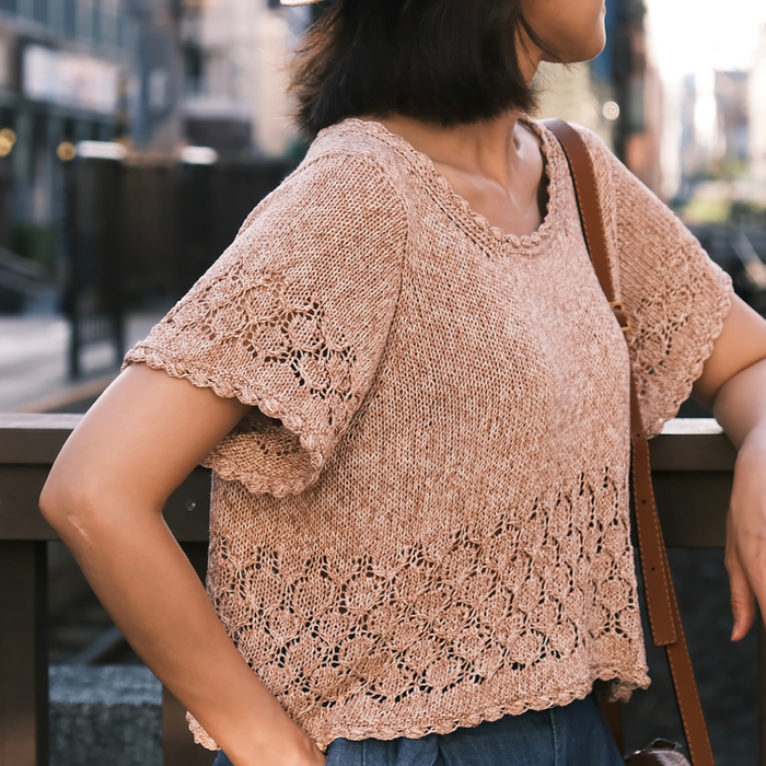 Irene Lin: Shona Top |  Ravelry PDF