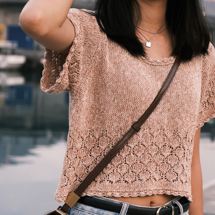 Irene Lin: Shona Top |  Ravelry PDF