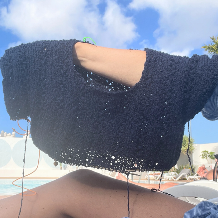 Skabagtig: Frede Tee  | Ravelry PDF