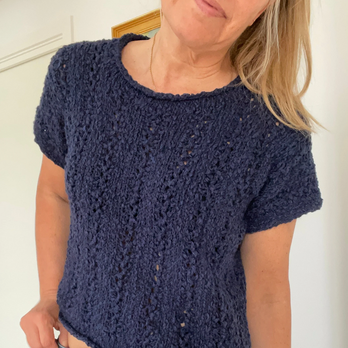Skabagtig: Frede Tee  | Ravelry PDF