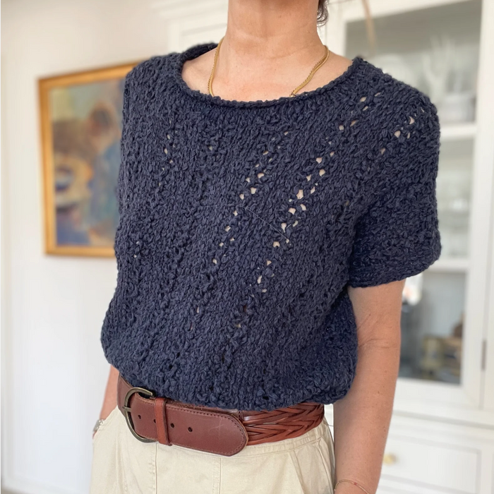 Skabagtig: Frede Tee  | Ravelry PDF