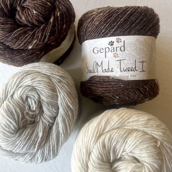 SoulMade Tweed I  |  100% Mulesing-Free Merino Wool