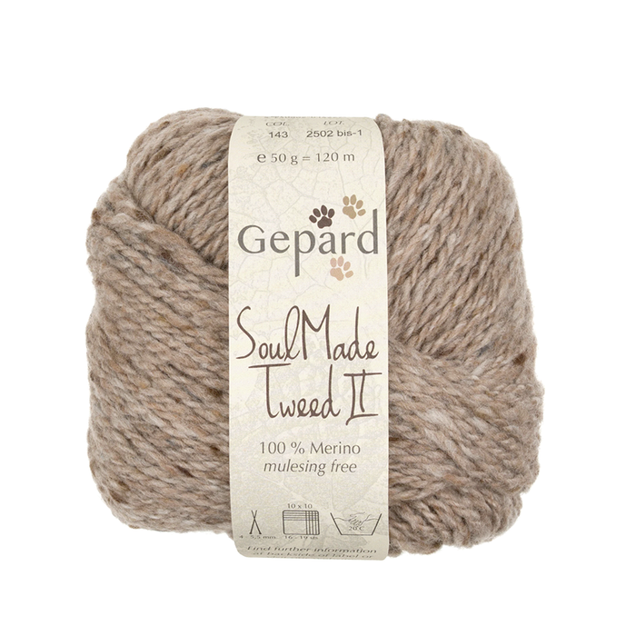 SoulMade Tweed II  |  100% Mulesing-Free Merino Wool
