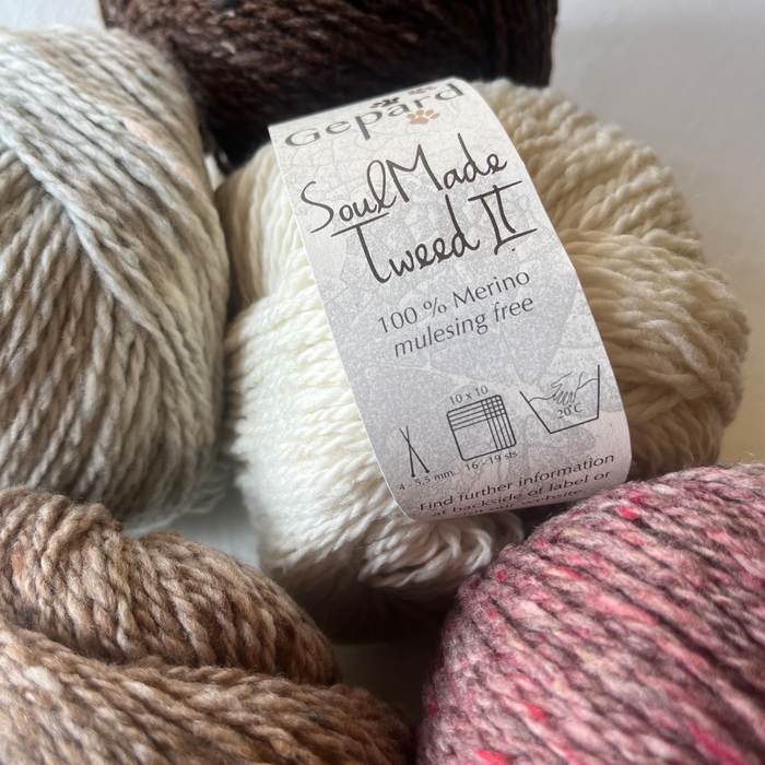 SoulMade Tweed II  |  100% Mulesing-Free Merino Wool