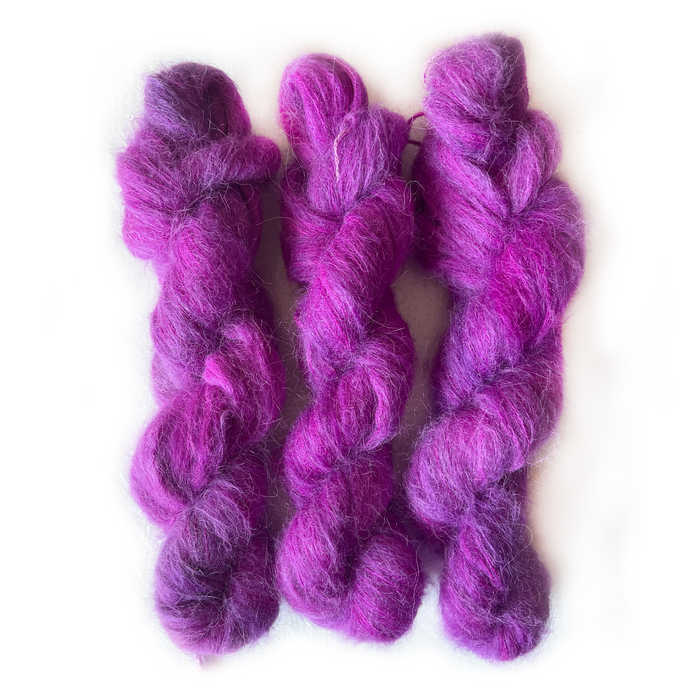 Hand-Dyed Lace Baby Suri Alpaca / Silk