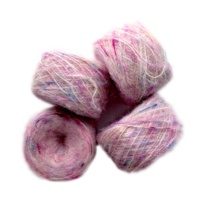 Hand-Dyed Lace Baby Suri Alpaca / Silk