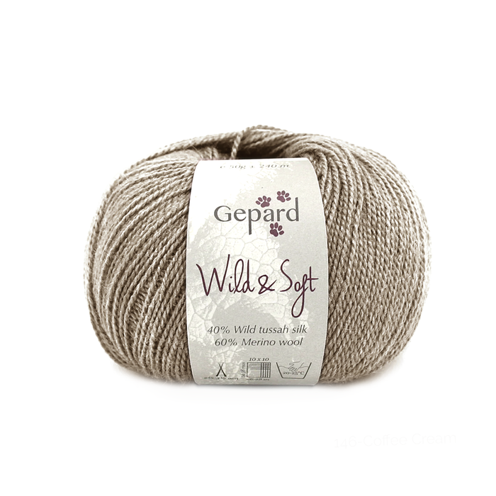 Wild & Soft  |  Merino Wool / Tussah Silk