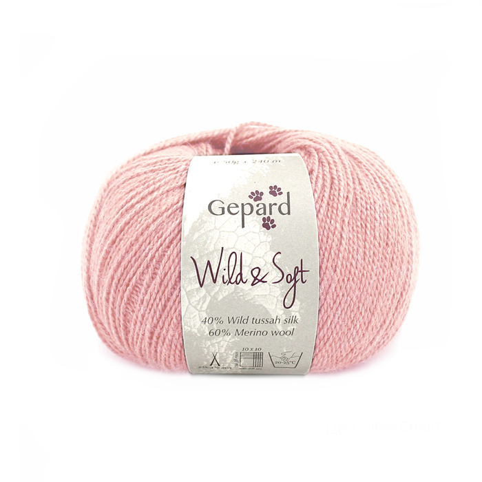 Wild & Soft  |  Merino Wool / Tussah Silk