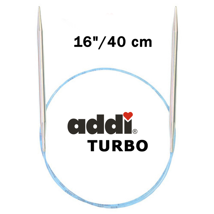 16" / 40 cm addi Circular Turbo Knitting Needles