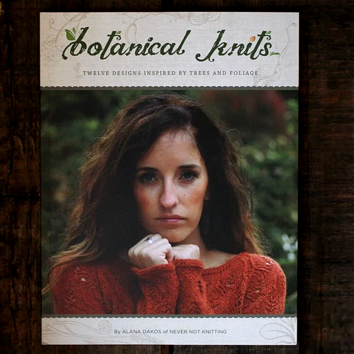 Botanical Knits by Alana Dakos  |  Printed Knit Pattern Book