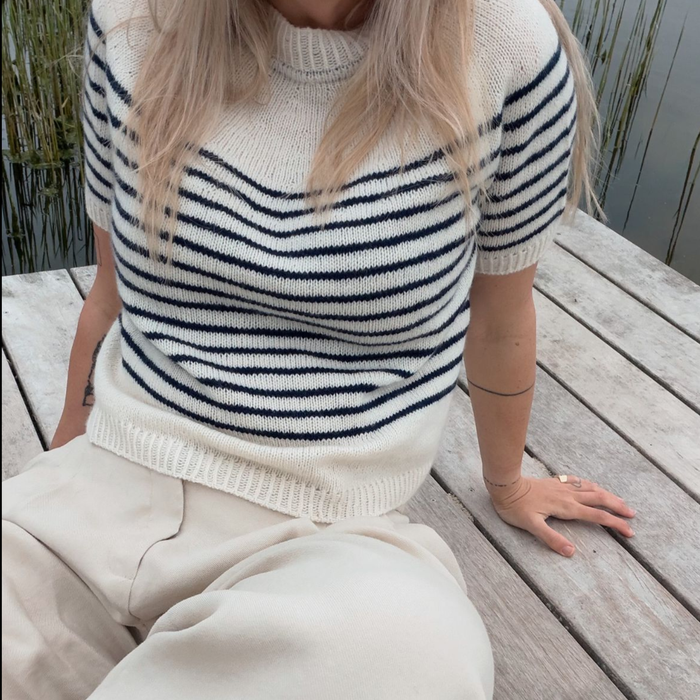 Hanne Rimmen: Breton Tee  |   Ravelry Download
