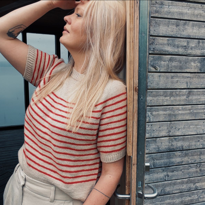 Hanne Rimmen: Breton Tee  |   Ravelry Download
