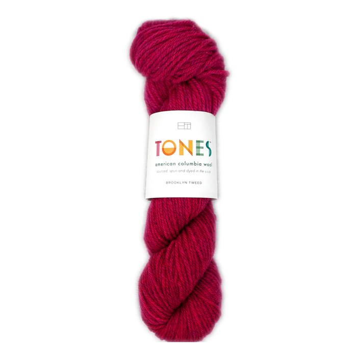 Tones - Color: Hollyhock/Overtone  |  100% American Columbia Wool